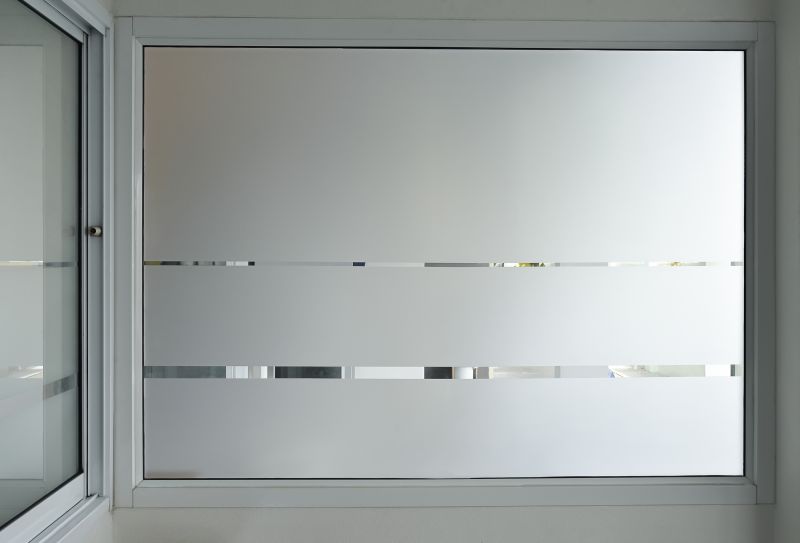 Frosted Glass Panels